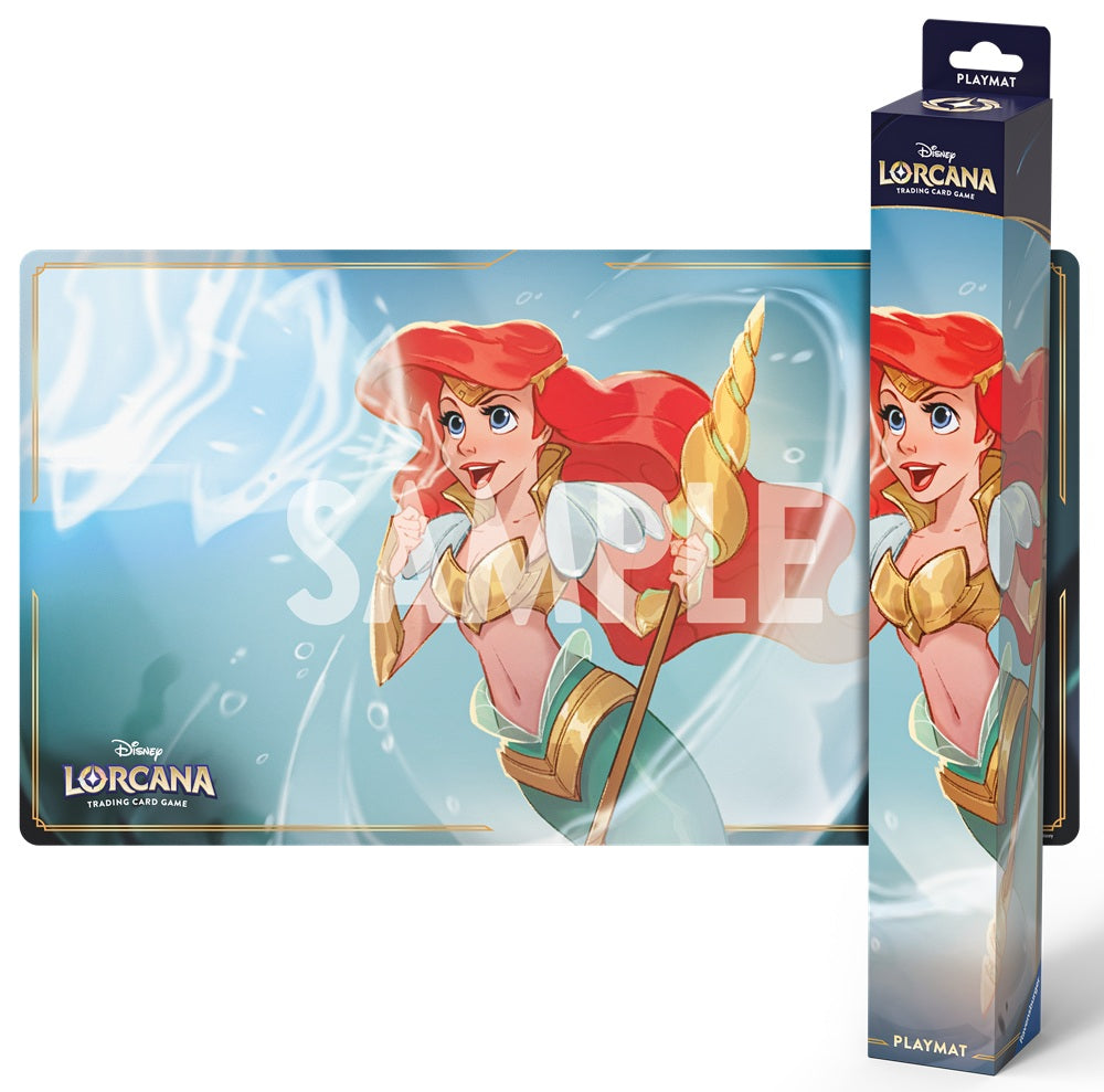 ***Pre-Order*** Disney Lorcana Playmat Ariel, Sonic Warrior