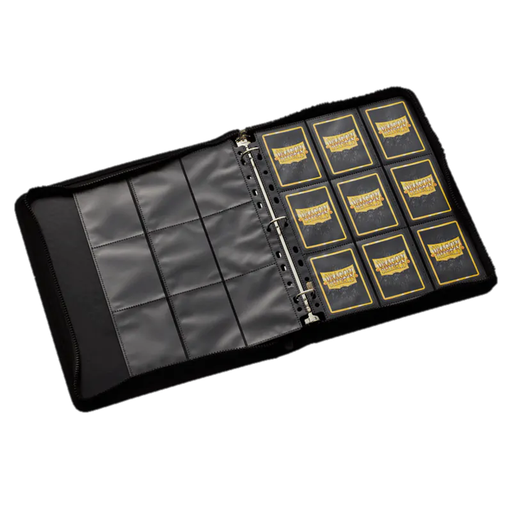 DRAGON SHIELD CARD CODEX ZIPSTER BINDER ASH WHITE