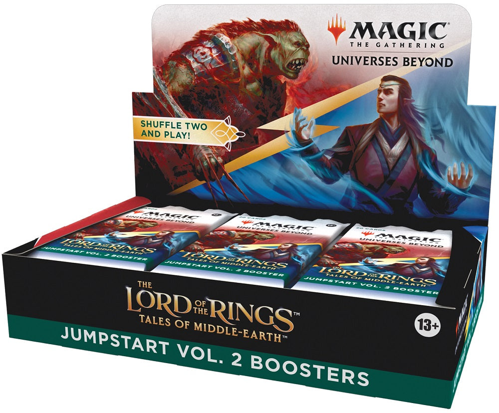mtg booster box lord of the rings MTG LORD OF THE RINGS HOLIDAY JUMPSTART BOOSTER PACK – The Hooded Goblin
