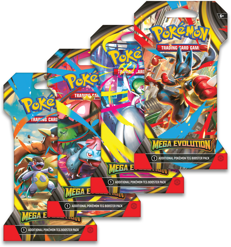 Pokemon Mega Evolution Booster Pack (Sleeved)