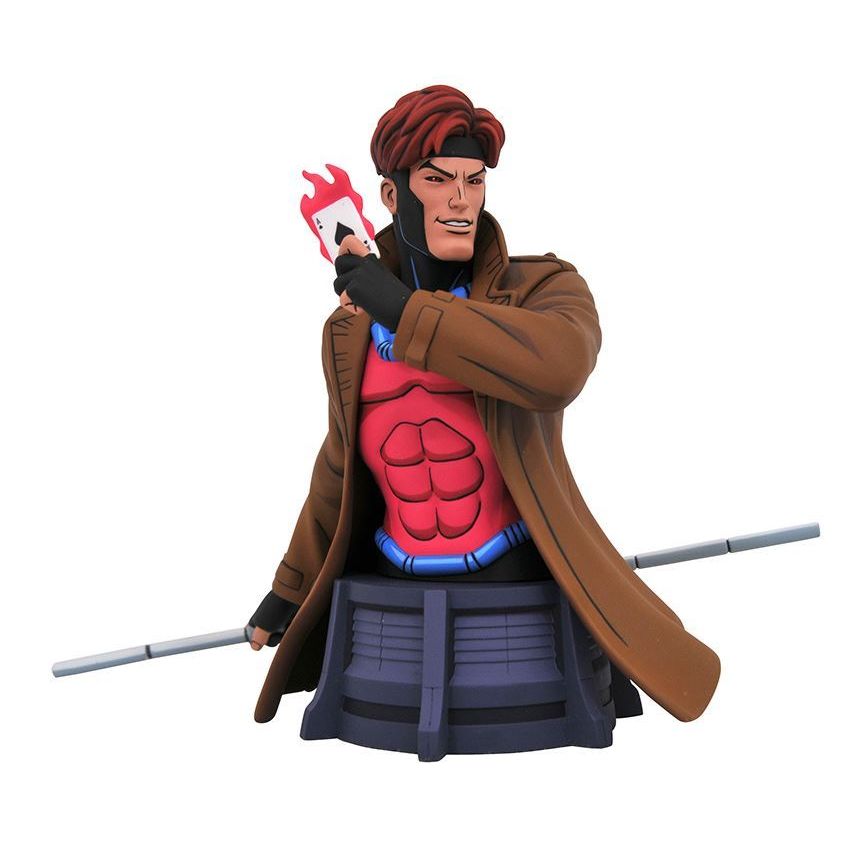 X-Men Animated Series Gambit Resin Bust