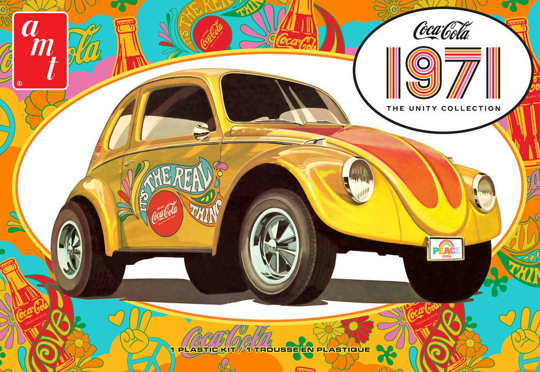 AMT Volkswagen 1971 Super Bug Coca-Cola Unity 1:25 Scale