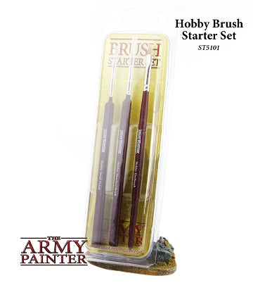 Brush Starter Set - Paint Brushes - The Hooded Goblin