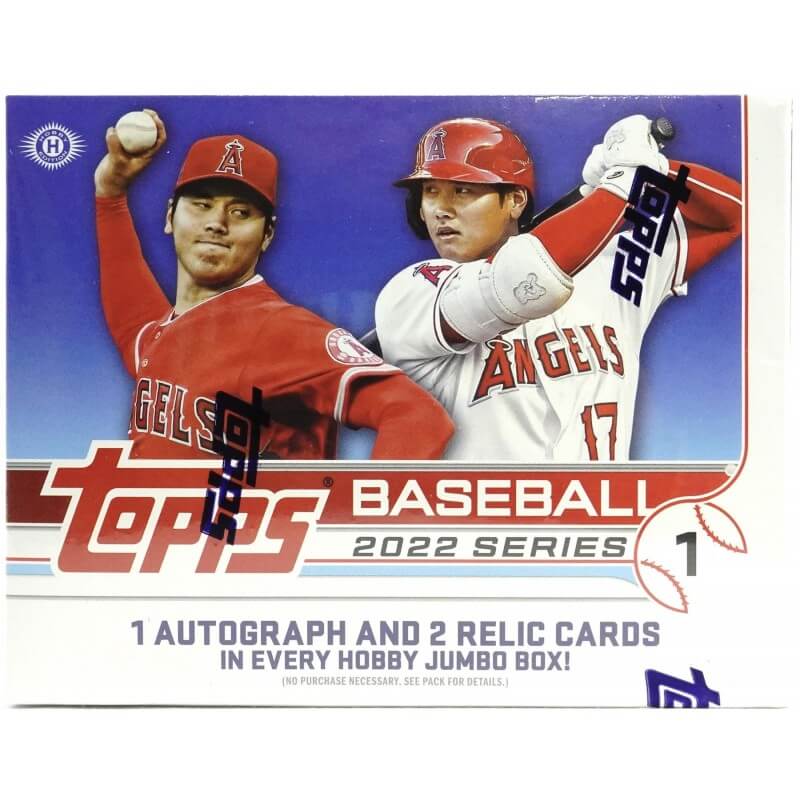 2022 Topps Series 1 Baseball Hobby Jumbo Box