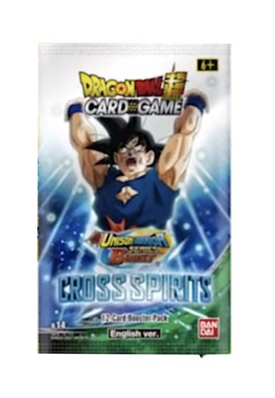 dragon ball super cross spirits booster box DragonBall Super Cross Spirits Booster Pack – The Hooded Goblin