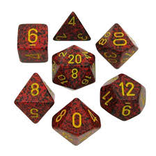 Chessex Speckled 7-Die Set Mercury