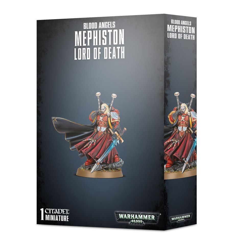 Blood Angels Mephiston, Lord Of Death - Warhammer: 40k - The Hooded Goblin