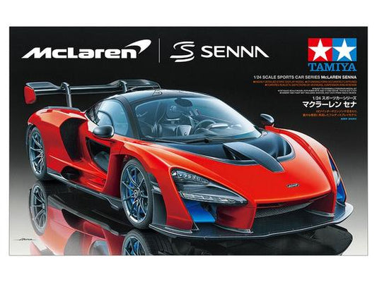 McLaren Senna 1:24 Scale Model Kit - Model Kit - The Hooded Goblin