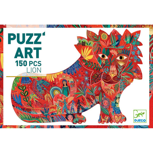 Lion - Djeco Puzzle Art - Puzzle - The Hooded Goblin