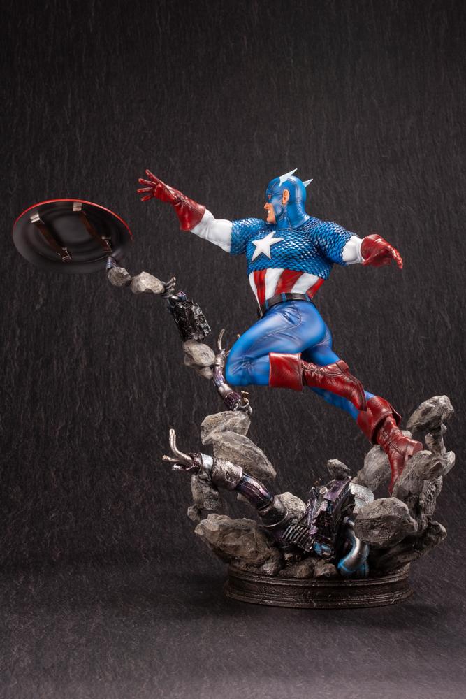 Captain America Fine Art Statue
