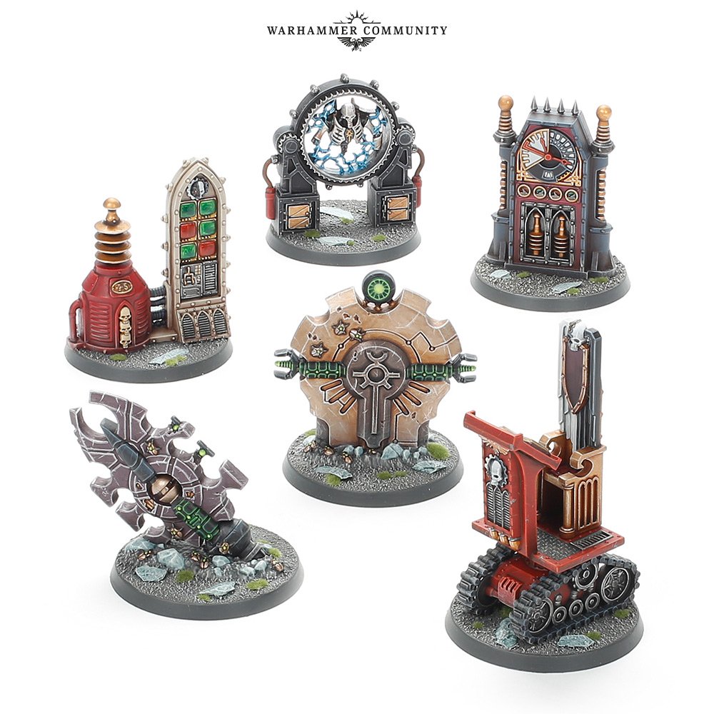 Battlezone Objective Set - Warhammer: 40k - The Hooded Goblin