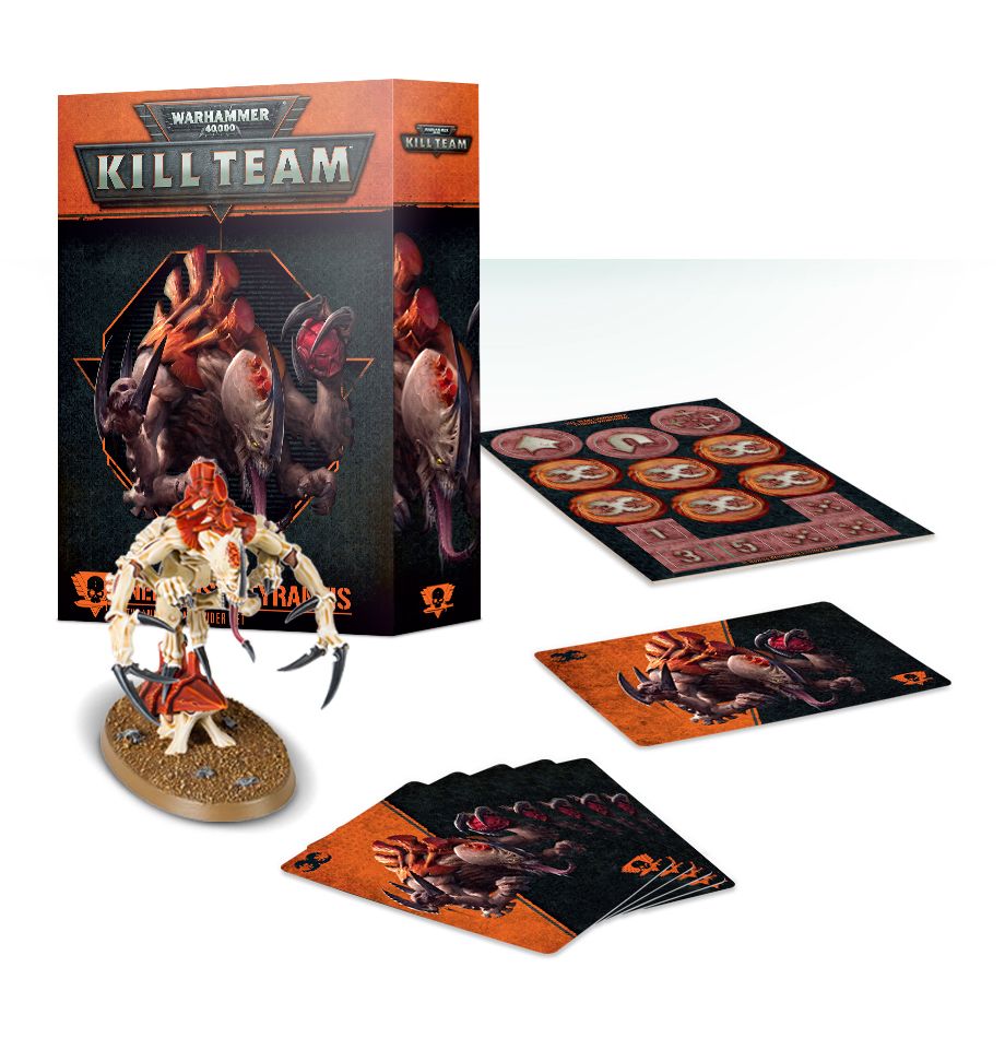 Kill Team: Nemesis 9 Tyrantis Tyranid Commander Set - Warhammer: 40k Kill Team - The Hooded Goblin