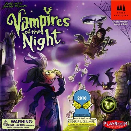 Vampires Of The Night - Board Game - The Hooded Goblin