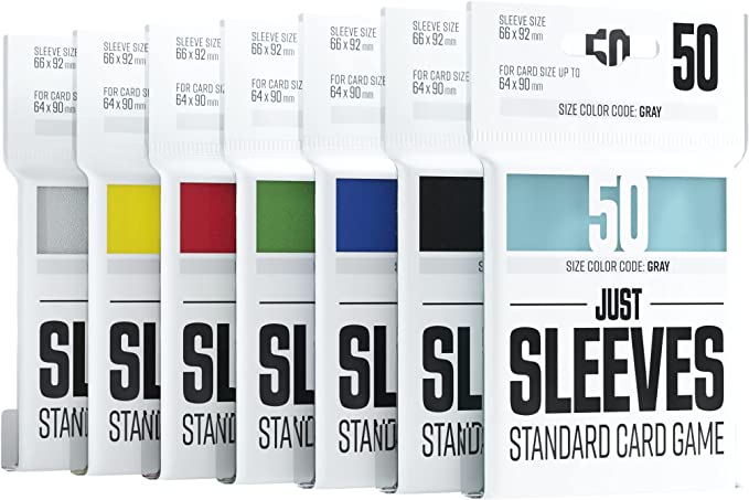 just sleeves standard card game Gamegenic Just Sleeves: Standard Card Game
