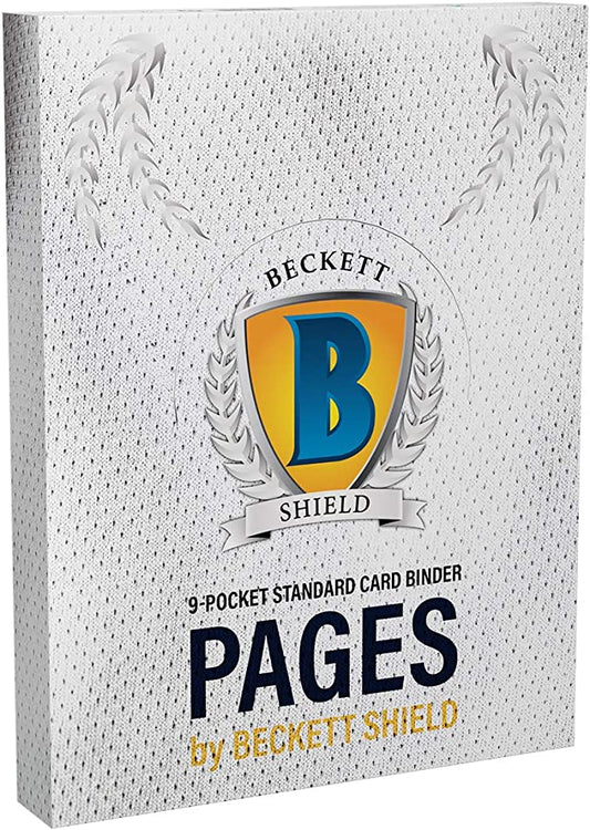 Beckett Shield Pages (9-Pocket 100CT)