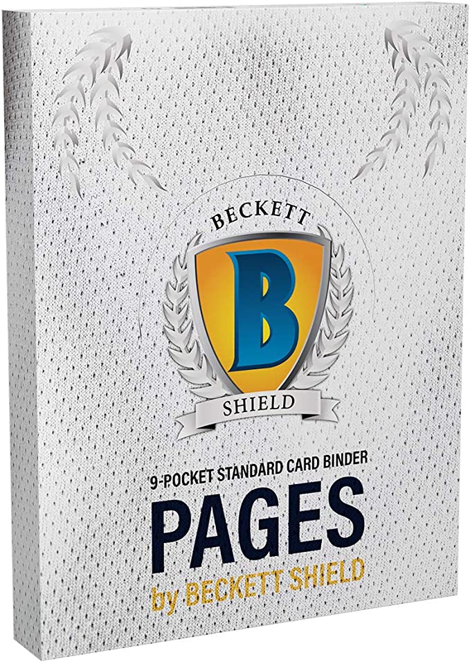 Beckett Shield Pages (9-Pocket 100CT)