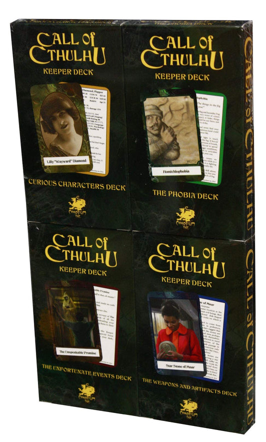 Call Of Cthulhu: Keeper Decks - Roleplaying Games - The Hooded Goblin