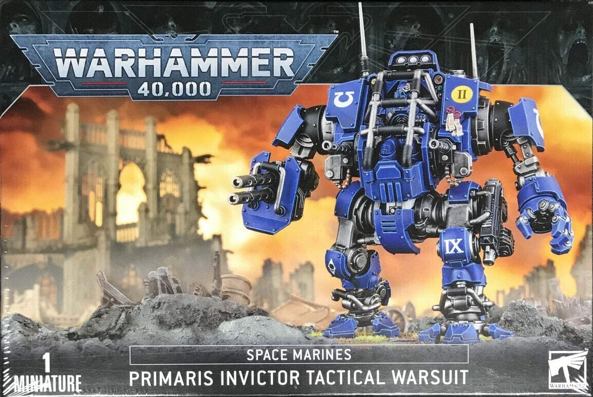 Space Marines: Primaris Invictor Tactical Warsuit