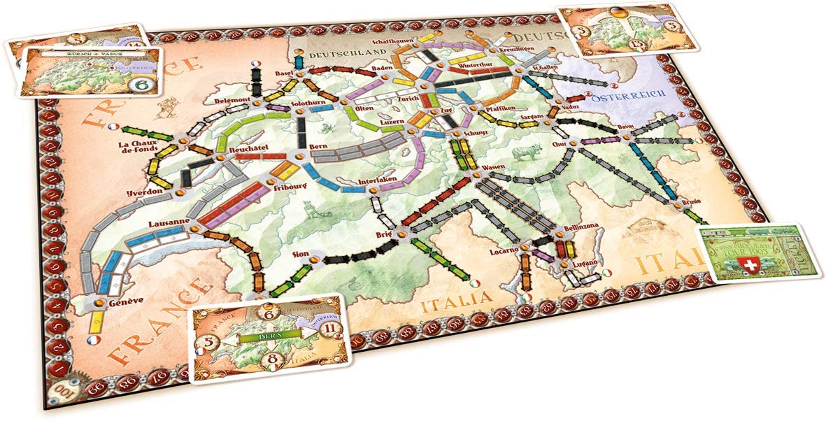 Ticket To Ride Map Collection: Volume 2 – India/Switzerland