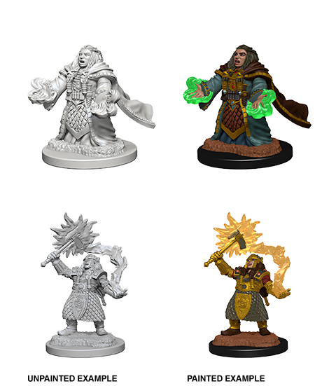 Dnd Unpainted Minis Wv 4 Dwarf Female Cleric (144) - Dungeons and Dragons - The Hooded Goblin