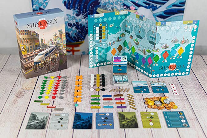 Shinkansen Zero-Kei Board Game | Strategy Game