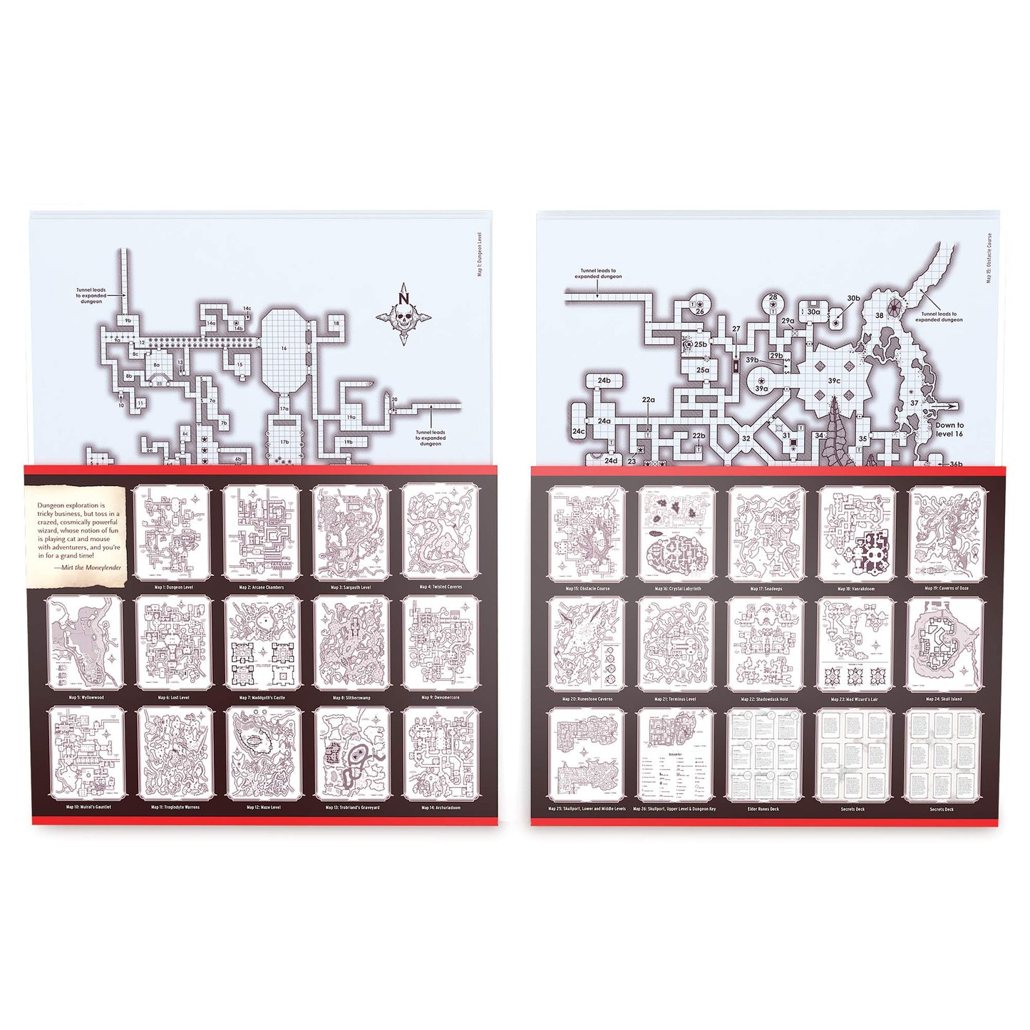 D&D Waterdeep Dungeon Of The Mad Mage Map Pack - Dungeons and Dragons - The Hooded Goblin