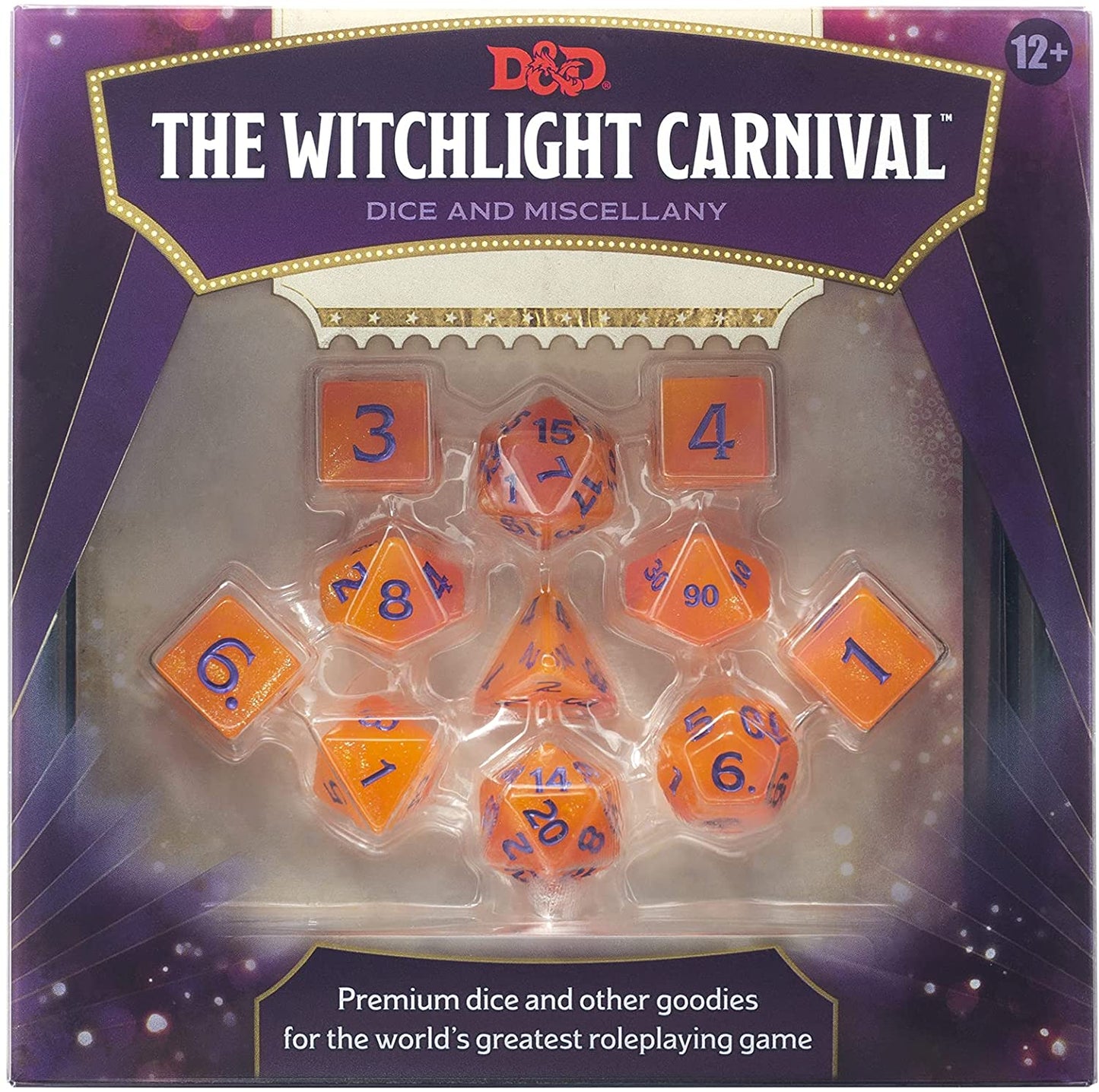 The Witchlight Carnival Dice & Miscellany (Feywild Adventure D&D Accessories)