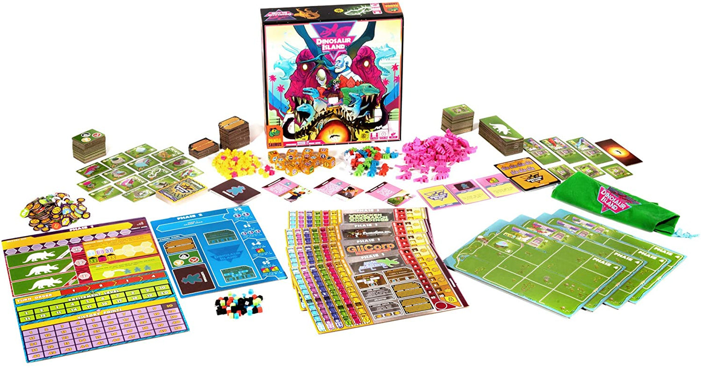 Dinosaur Island - Board Game - The Hooded Goblin