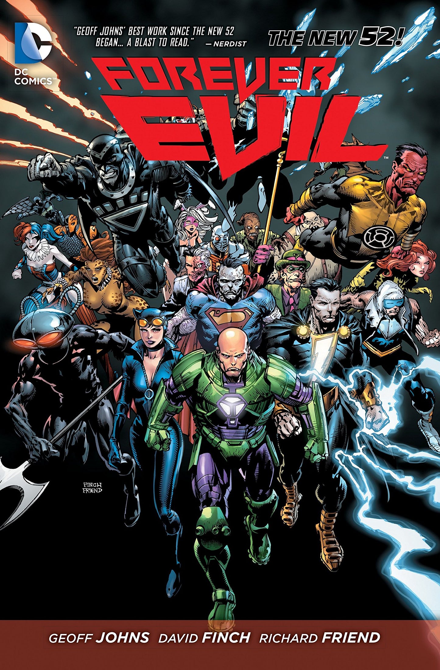 Forever Evil Paperback - Graphic Novel - The Hooded Goblin