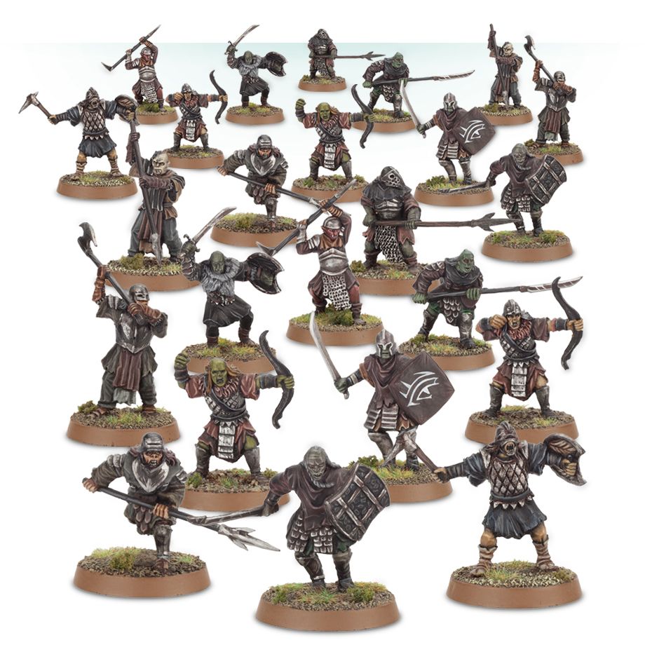 Mordor Orcs - Middle Earth Strategy Battle Game - The Hooded Goblin