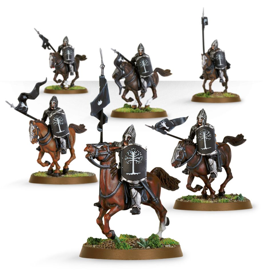 Knights Of Minas Tirith - Middle Earth Strategy Battle Game - The Hooded Goblin