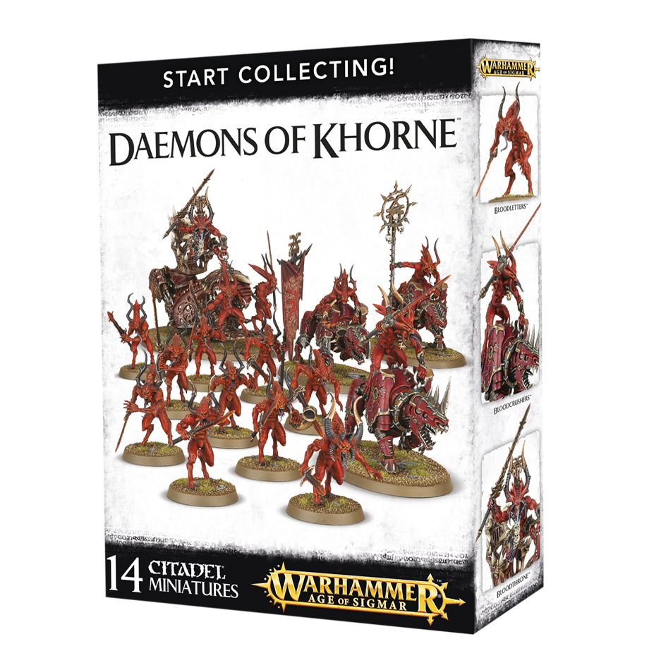 Start Collecting! Daemons Of Khorne - Warhammer: Age of Sigmar - The Hooded Goblin