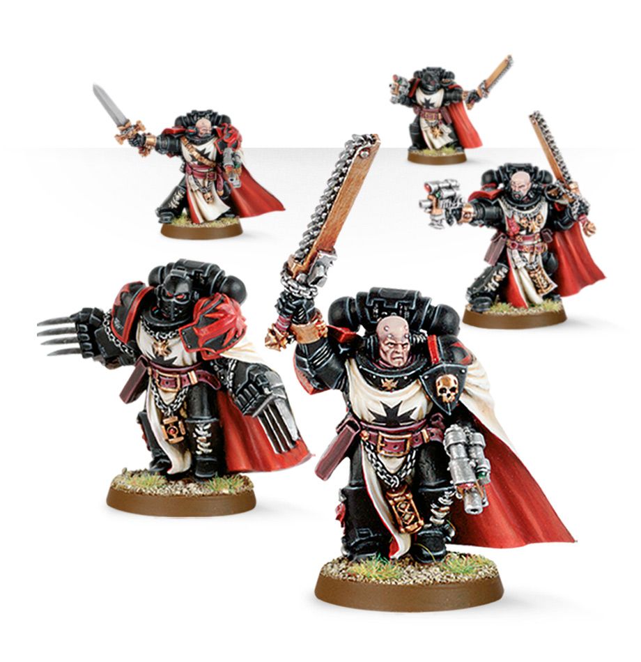Black Templars Sword Brethren Squad - Warhammer: 40k - The Hooded Goblin