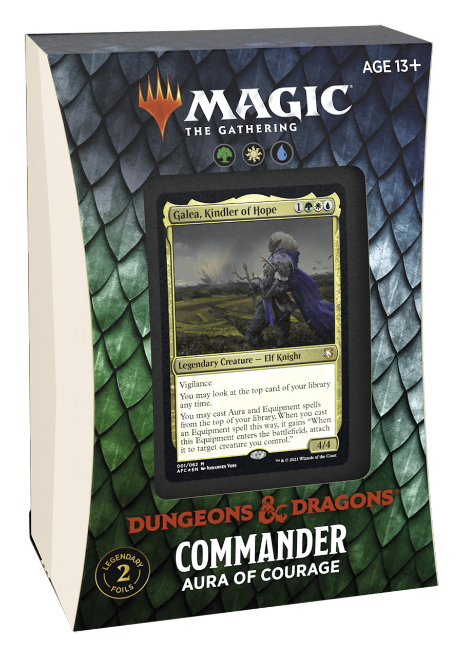 Adventures In The Forgotten Realms Commander Deck - Aura of Courage