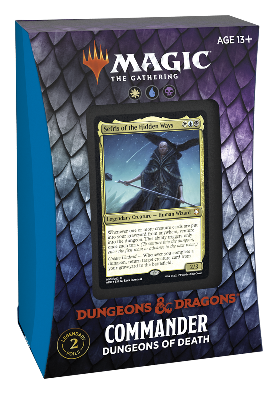 Adventures In The Forgotten Realms Commander Deck - Dungeons of Death