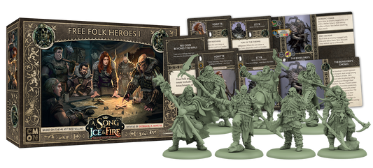 A Song Of Ice & Fire: Free Folk Heroes Box #1 Expansion - A Song of Ice and Fire - The Hooded Goblin