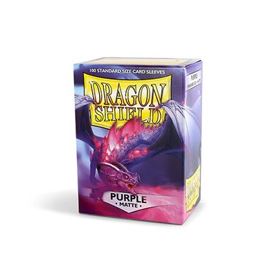 Sleeves: Dragon Shield Matte Purple (100)