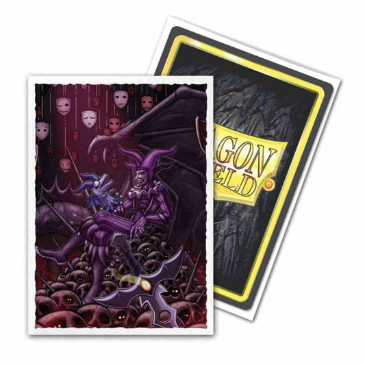 Dragon Shield Sleeves: Saturion Art Matte - Card Game Supplies - The Hooded Goblin