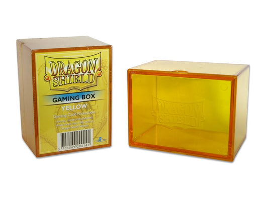Dragon Shield Gaming Box Yellow - Card Supplies - The Hooded Goblin