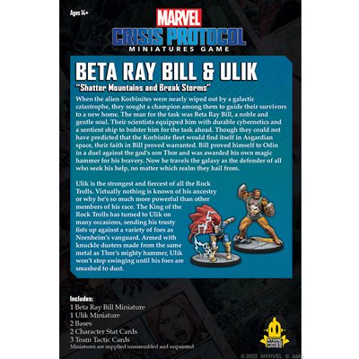 Marvel Crisis Protocol: Beta Ray Bill & Ulik Character Pack