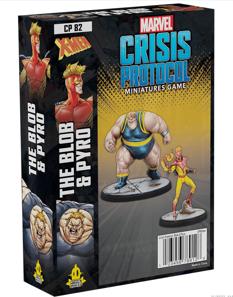 Marvel Crisis Protocol: The Blob & Pyro Character Pack