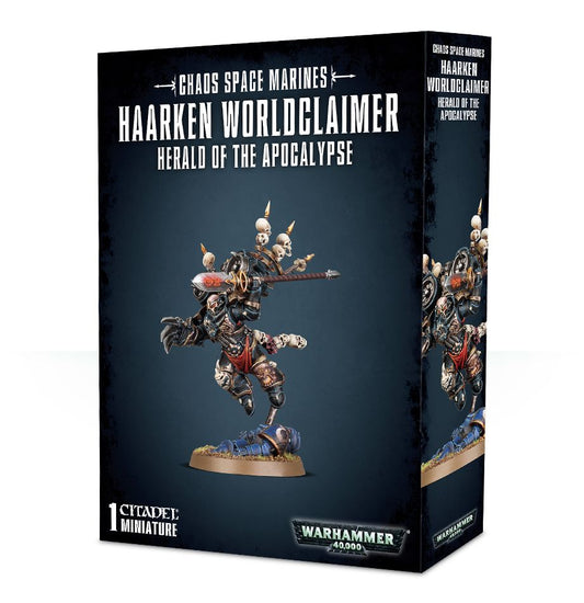 Haarken Worldclaimer, Herald Of The Apocalypse - Warhammer: 40k - The Hooded Goblin