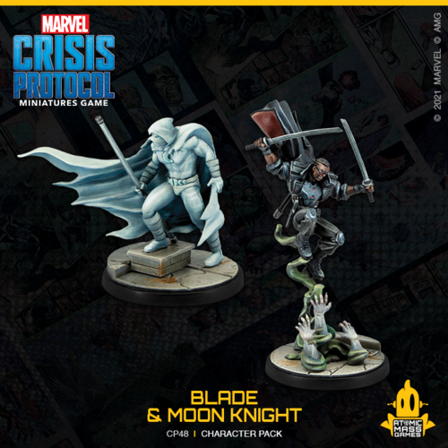 Marvel Crisis Protocol: Blade and Moon Knight Character Pack