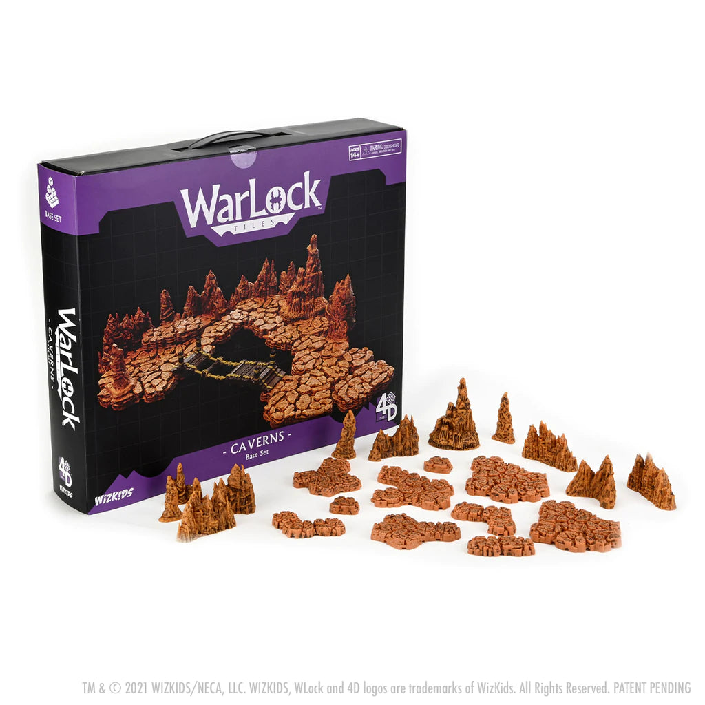 Warlock Tiles: Base Set - Caverns