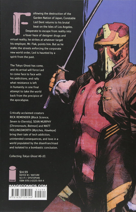 Tokyo Ghost Volume 2 Paperback - Graphic Novel - The Hooded Goblin