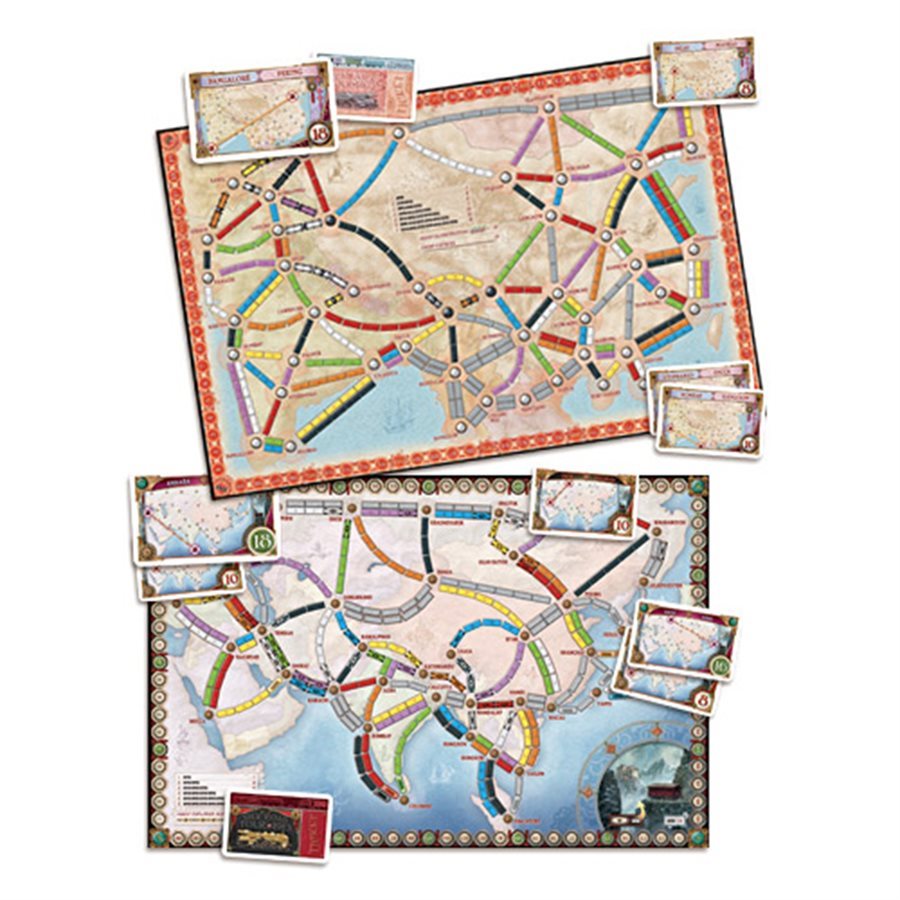 Ticket To Ride Map Collection: Volume 1 – Asia