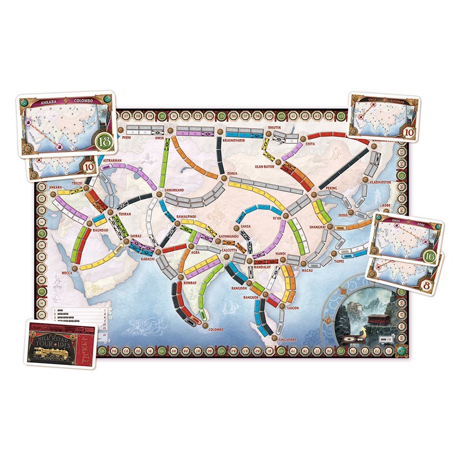 Ticket To Ride Map Collection: Volume 1 – Asia