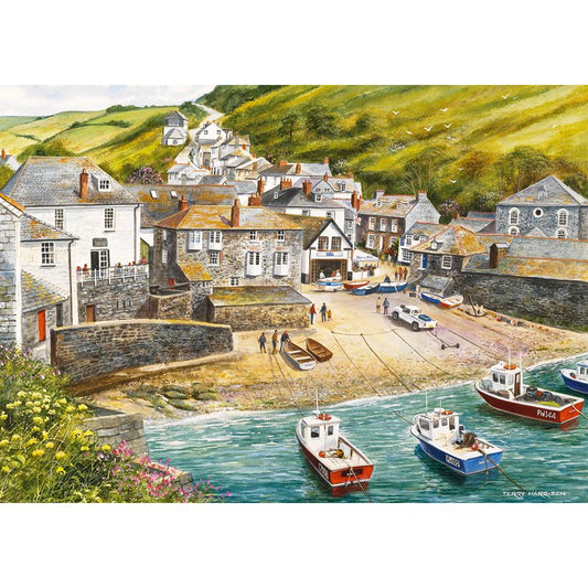 Port Isaac - 500Pc Jigsaw Puzzle By Gibson - Puzzle - The Hooded Goblin