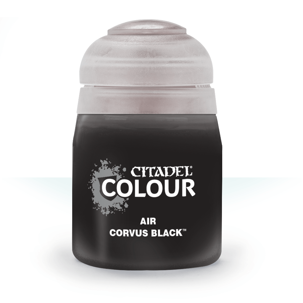 Air: Corvus Black (24Ml) - Citadel Painting Supplies - The Hooded Goblin
