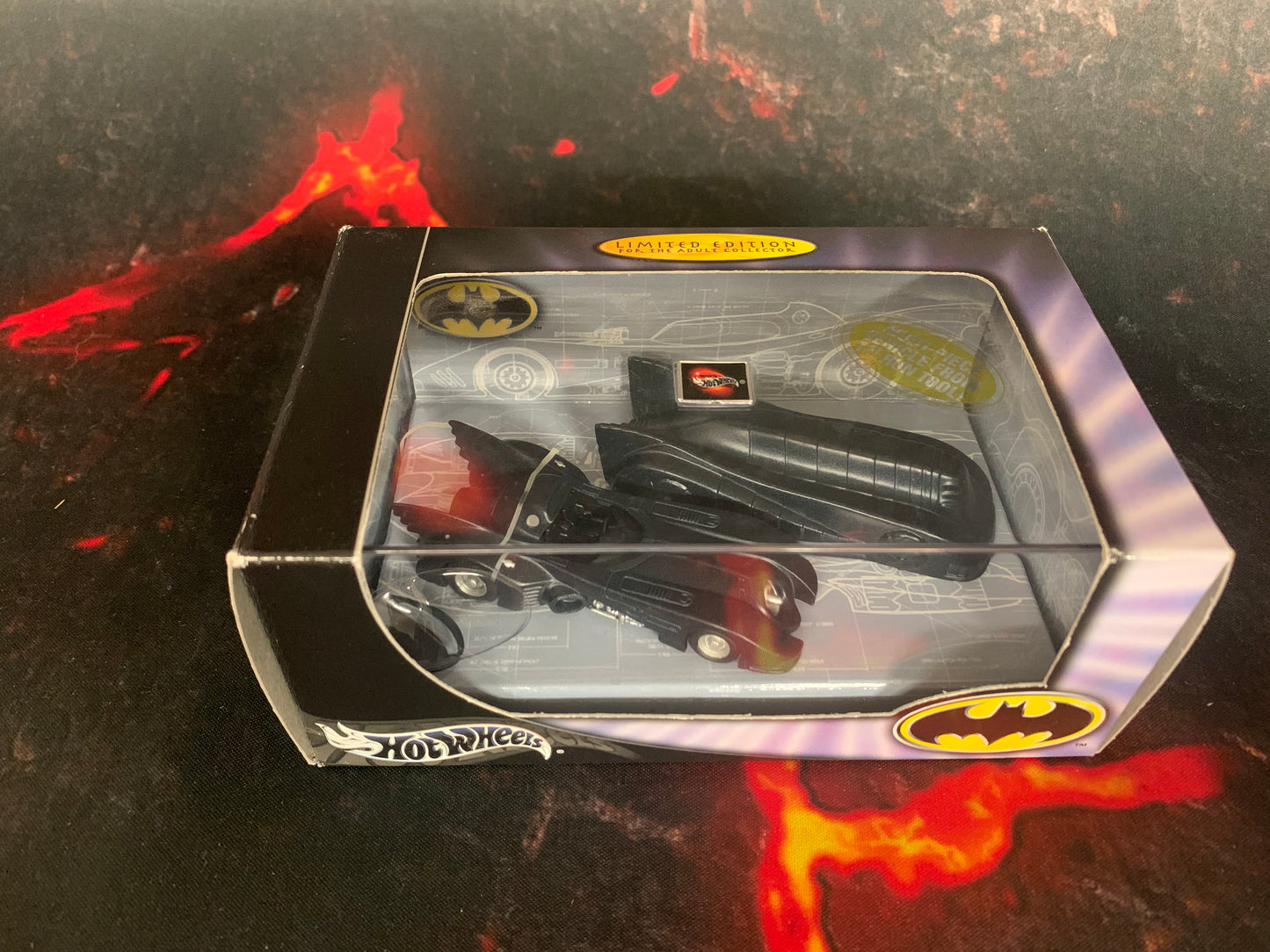 Batman Hotwheels 2 Piece Collectors Set - - The Hooded Goblin